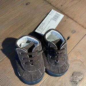 Dolce & Gabbana kids baby shoes sneakers brown NWT